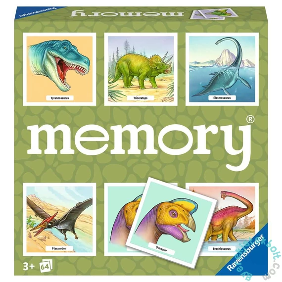 Ravensburger - Dinoszauruszok memóriajáték (20924)