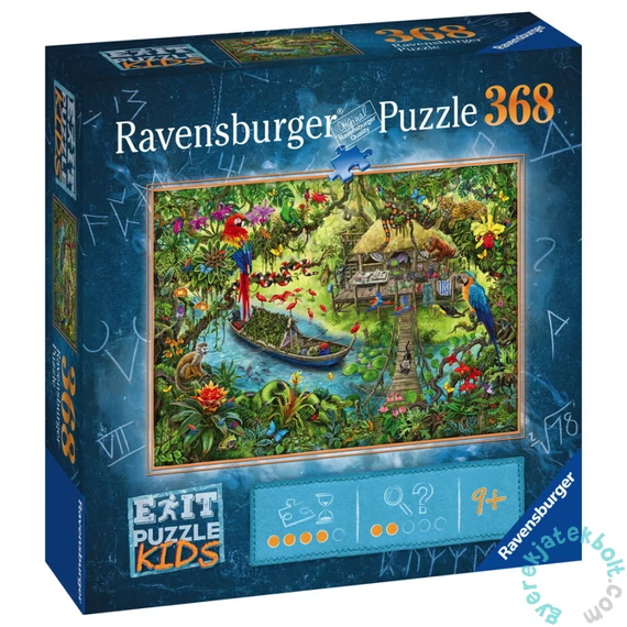 Ravensburger 368 db-os Exit puzzle - Dzsungel expedíció (12924)