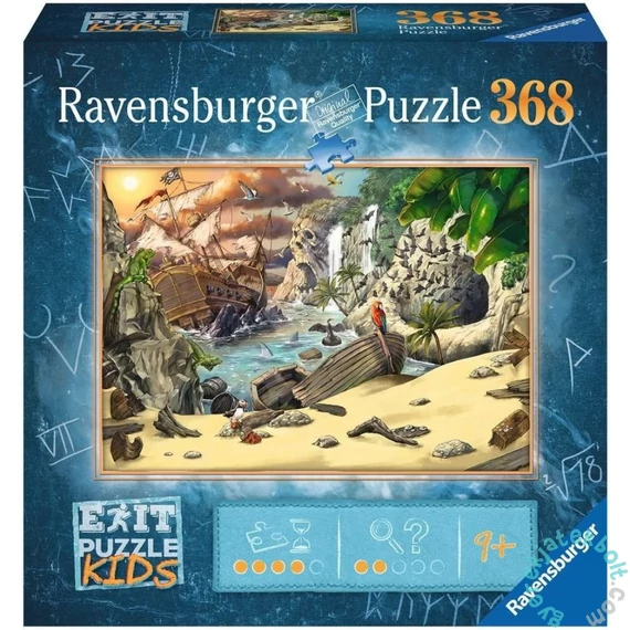 Ravensburger 368 db-os Exit puzzle - Kalózok (12954)