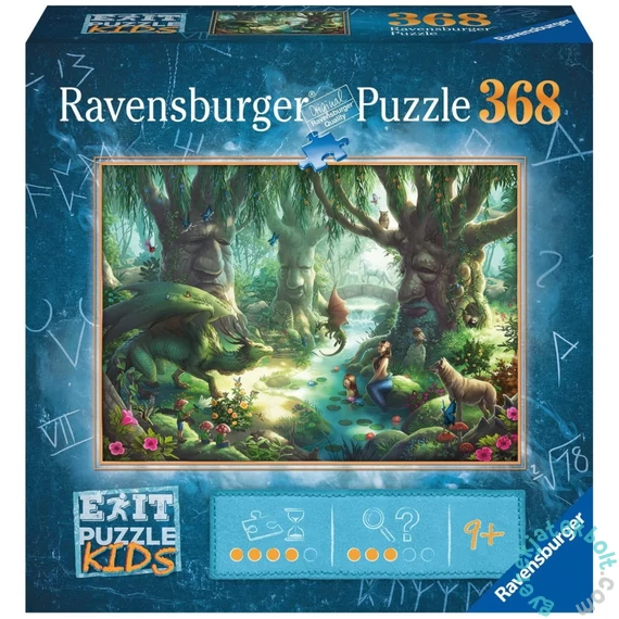 Ravensburger 368 db-os Exit puzzle - A varázslatos erdő (12955)