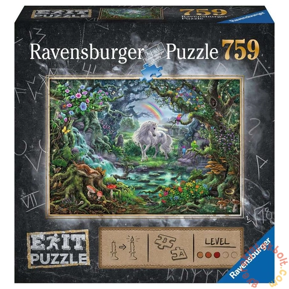 Ravensburger 759 db-os Exit puzzle - Az unikornis (15030)