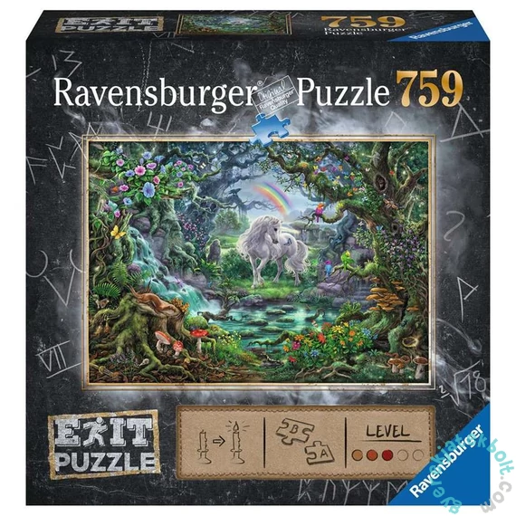 Ravensburger 759 db-os Exit puzzle - Az unikornis (15030)