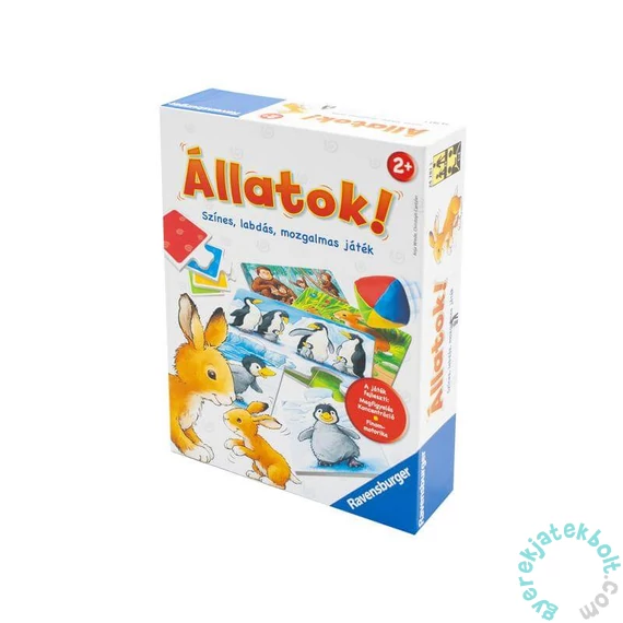 Ravensburger - Játszva tanulva - Állatok  társasjáték (24781)
