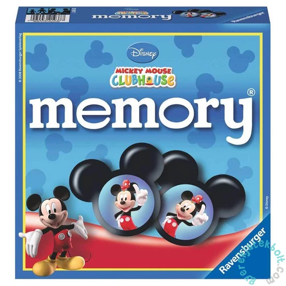 Ravensburger - Mickey egér játszóháza memóriajáték (21937)