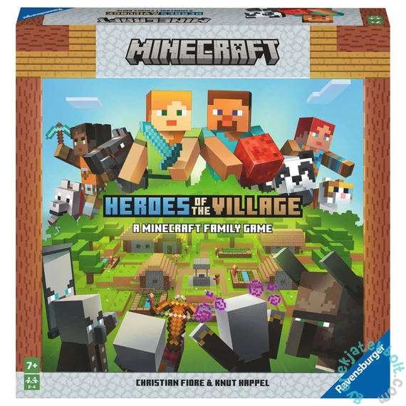 Ravensburger - Minecraft társasjáték - Heroes of the Village (20936)