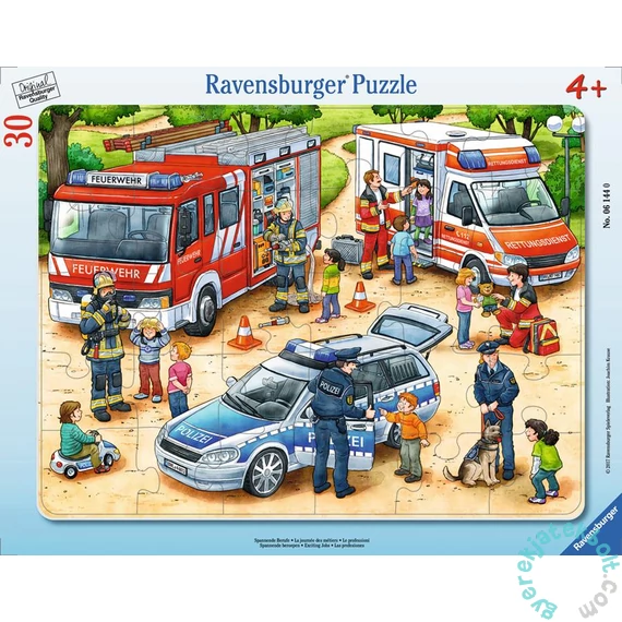 Ravensburger 30 db-os keretes puzzle - Izgalmas hivatások (06144)