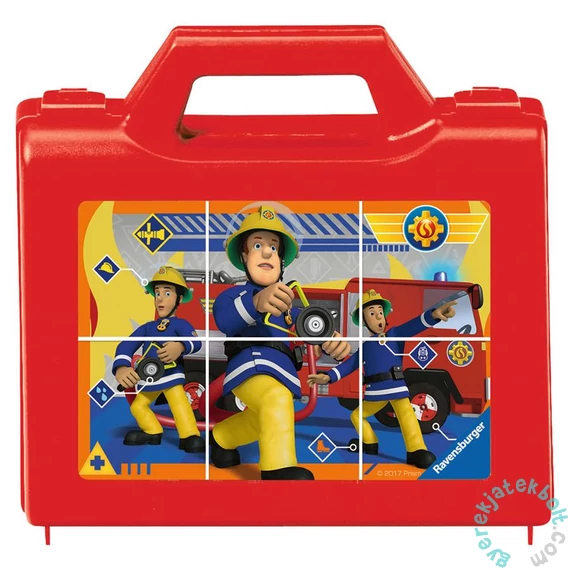 Ravensburger 6 db-os mesekocka - Sam, a tűzoltó (07437)vvvvv