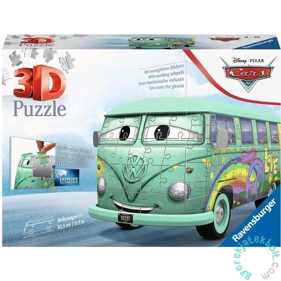 Ravensburger 162 db-os 3D puzzle - Volkswagen T1 Verdák Fillmore (11185)
