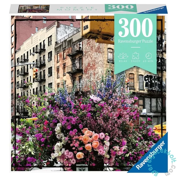 Ravensburger 200 db-os puzzle - Virágok New York-ban (12964)