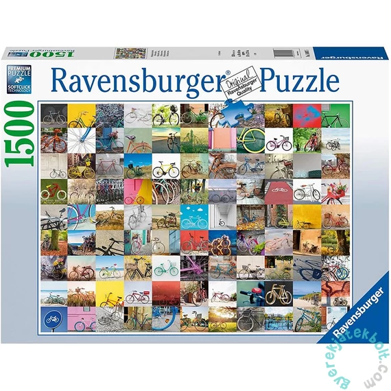 Ravensburger 1500 db-os puzzle - 99 bicikli (16007)