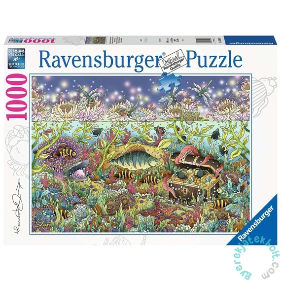 Ravensburger 1000 db-os puzzle - A víz alatti királyság (15988)