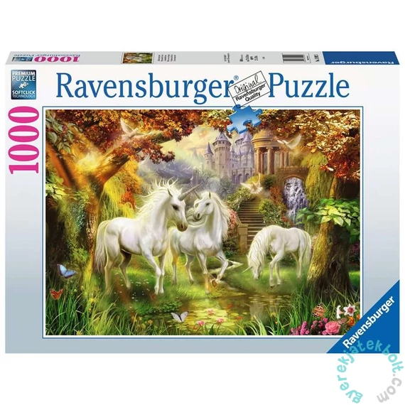 Ravensburger 1000 db-os puzzle - Unikornisok az erdőben (15992)