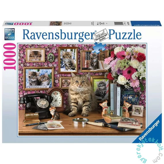 Ravensburger 1000 db-os puzzle - Az én cicám (15994)