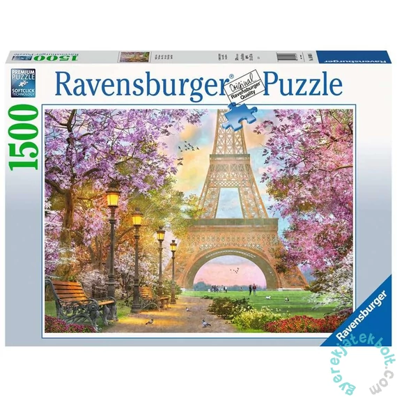 Ravensburger 1500 db-os puzzle - Séta Párizsban (16000)
