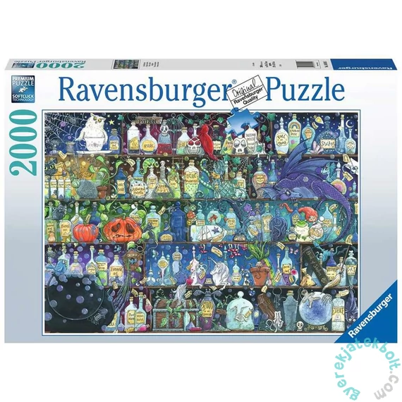 Ravensburger 2000 db-os puzzle - Mérgek és bájitalok (16010)
