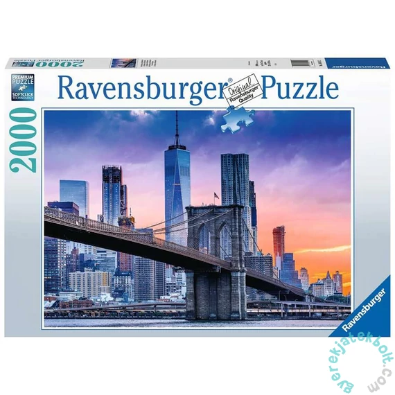 Ravensburger 2000 db-os puzzle - New York (16011)