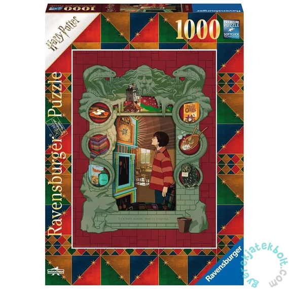 Ravensburger 1000 db-os puzzle - Harry Potter - Otthon a Weasley családdal (16516)