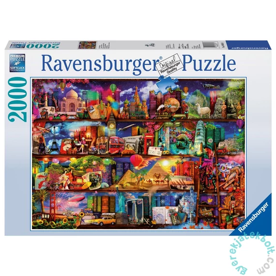 Ravensburger 2000 db-os puzzle - A könyvek világa (16685)