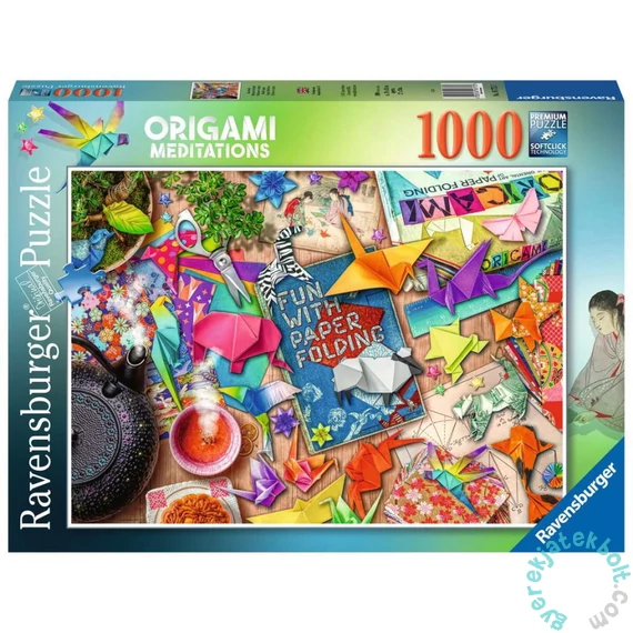 Ravensburger 1000 db-os puzzle - Origami Meditations (16775)