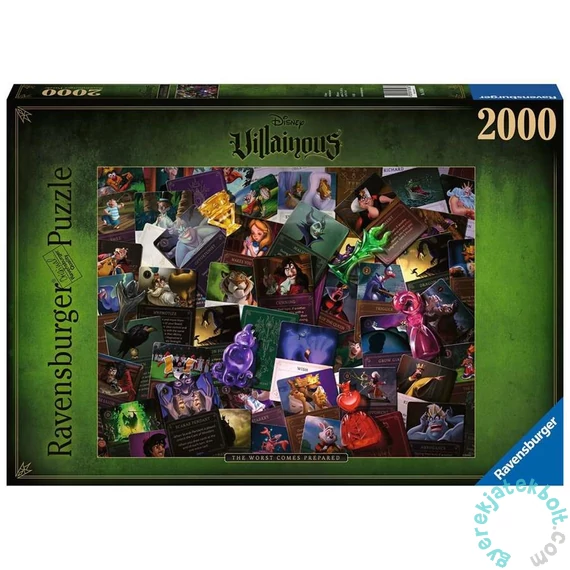 Ravensburger 2000 db-os puzzle - A Disney gonoszai (16506)