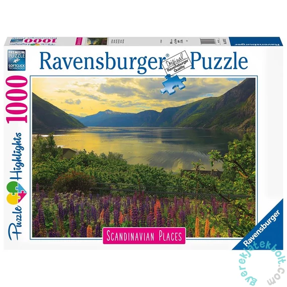 Ravensburger 1000 db-os puzzle - Norvég fjord (16743)