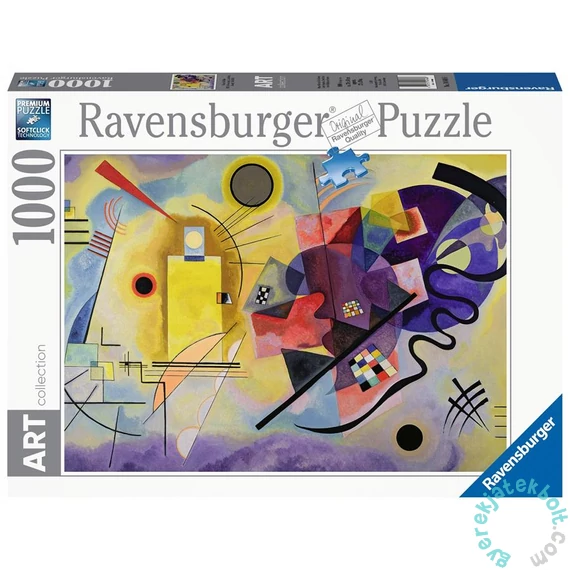 Ravensburger 1000 db-os puzzle - Art Collection - Kandinsky - sárga, piros, kék (14848)