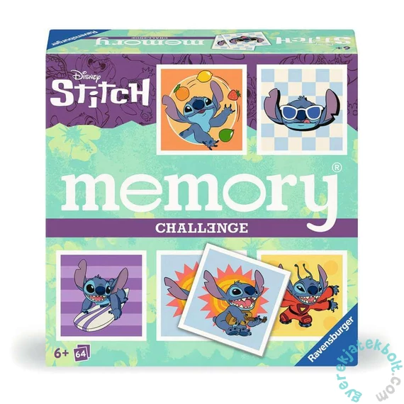 Ravensburger - Stitch memóriajáték (24697)