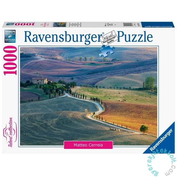 Ravensburger 1000 db-os puzzle - Talent Collection - Siena, Toscana (16779)