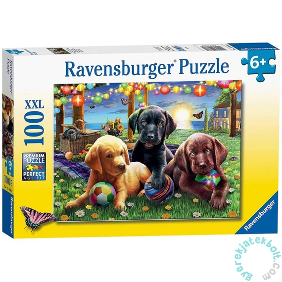 Ravensburger 100 db-os XXL puzzle - Kutyus piknik (12886)