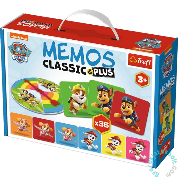 Trefl Memos Maxi memóriajáték - Mancs Őrjárat (02269)