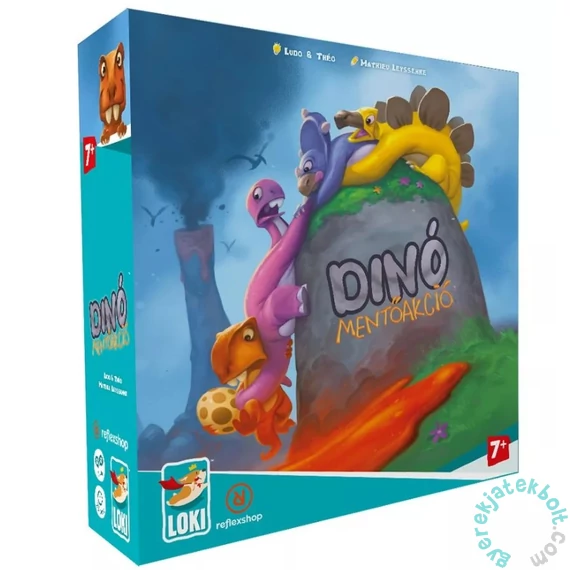 Dinó mentőakció társasjáték
