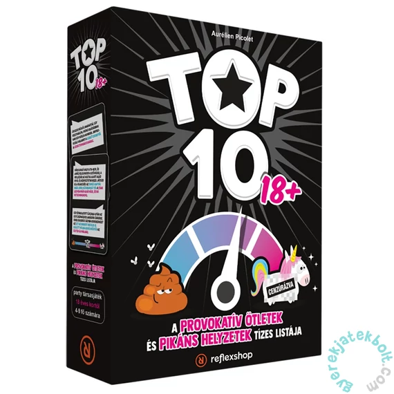 TOP10 18+ társasjáték (CGTOP1018RS)