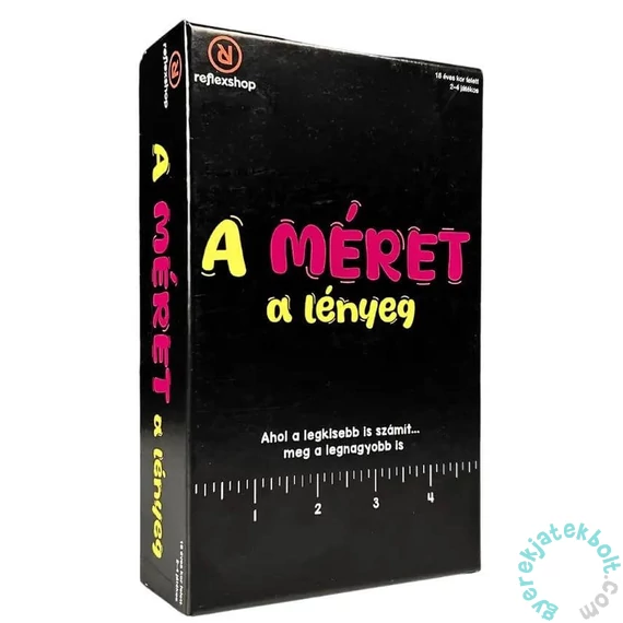 A méret a lényeg társasjáték (UGBIBRS)