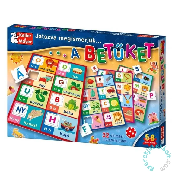 Játszva megismerjük a betűket társasjáték (71211)