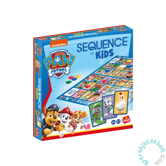 Sequence Junior társasjáték - Mancs Őrjárat (935482)