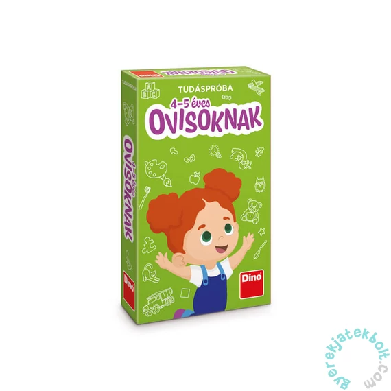 Tudáspróba ovisoknak (4-5 éveseknek) (731813)