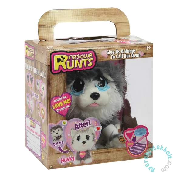 Rescue Runts Kutyamentés - Husky (18052)