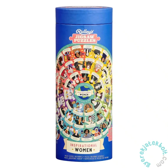 Ridley's Games 1000 db-os kör alakú puzzle - Inspirational Women (76124)