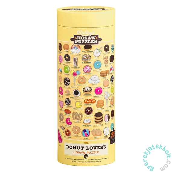 Ridley's Games 1000 db-os puzzle - Donut Lover's (66293)
