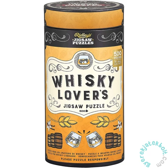 Ridley's Games 500 db-os puzzle - Whisky Lover's (65821)