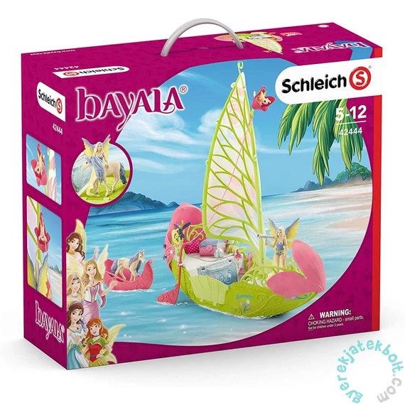 Schleich 42444 Sera tündér varázslatos virágcsónakja játékszett - bayala (SLH42444)