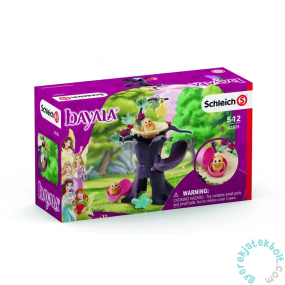 Schleich 42525 Bébibaglyok fészekben játékszett - bayala (SLH42525)