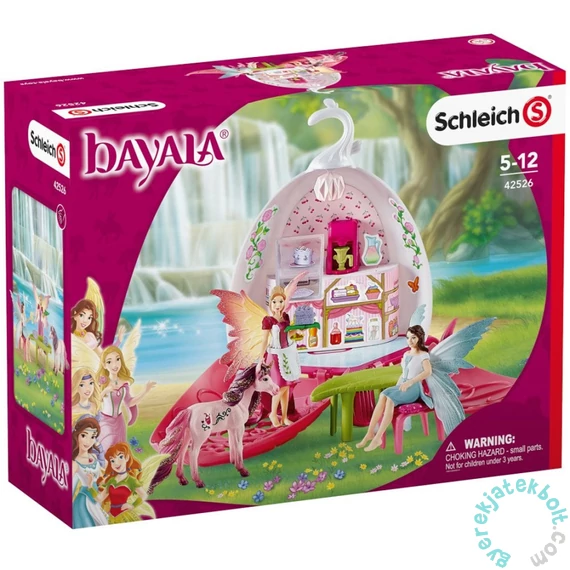 Schleich 42526 Tündérkávézó Feya és Eyela tündérekkel játékszett - bayala (SLH42526)