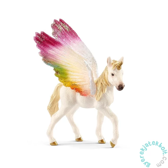 Schleich 70577 Szárnyas Szivárvány unikornis csikó figura - bayala