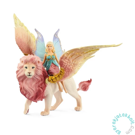 Schleich 70714 Tündér szárnyas oroszlánon játékszett - bayala