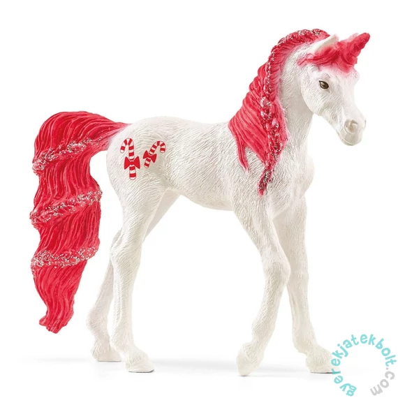 Schleich 70729 Candy Cane unikornis gyűjthető egyszarvú figura - bayala (SLH70729)
