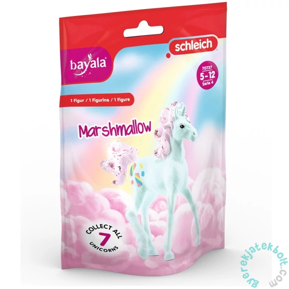 Schleich 70737 Marshmallow unikornis gyűjthető egyszarvú figura - bayala