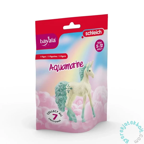 Schleich 70764 Akvamarin unikornis gyűjthető egyszarvú figura - bayala