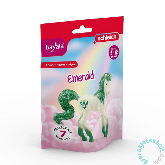 Schleich 70765 Smaragd unikornis gyűjthető egyszarvú figura - bayala