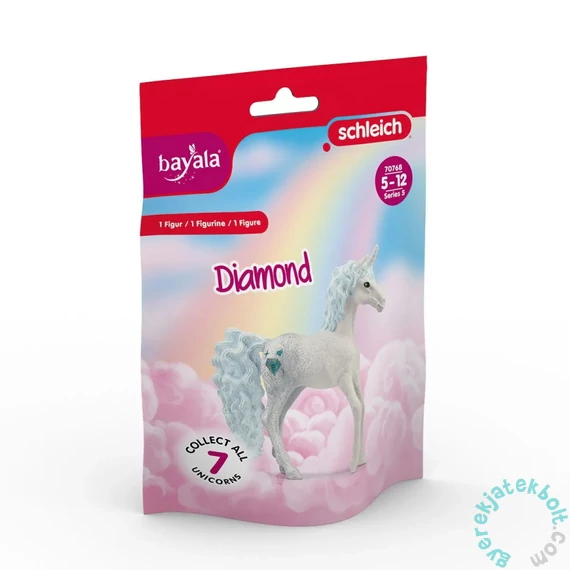Schleich 70768 Gyémánt unikornis gyűjthető egyszarvú figura - bayala